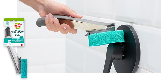 Scotch-Brite® Swift Scrub Tub and Shower Wand
