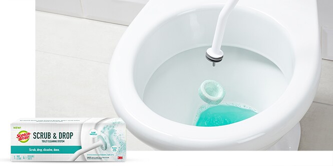 Scotch-Brite™ Scrub and Drop Toilet Cleaning System
