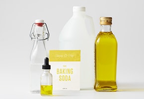 5 Ingredients for 10 Natural Cleaning Tips