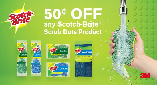 Scotch-brite™ Scrub Dots Products