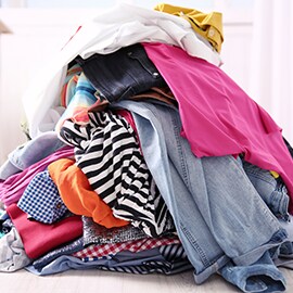 pile of clothes