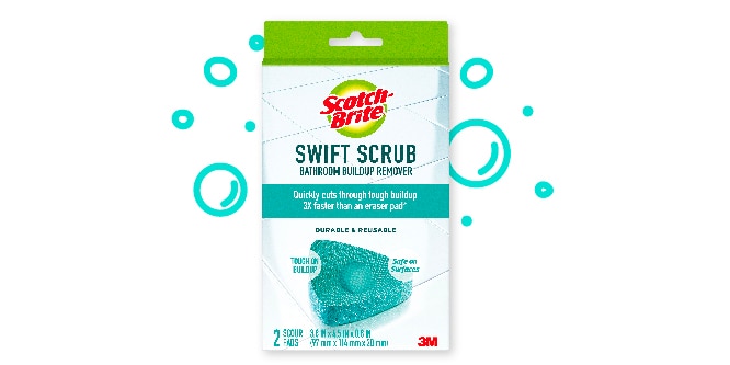Scotch-Brite® Swift Scrub Bathroom Buildup Remover

