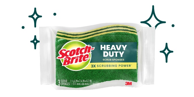 Scotch-Brite® Heavy Duty Scrub Sponge
