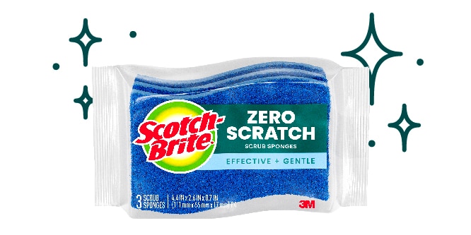 Zero Scratch Scrub Sponge
