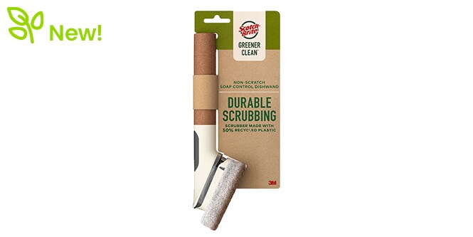 New! Scotch-Brite™ Greener Clean™ Non-Scratch Dishwand
