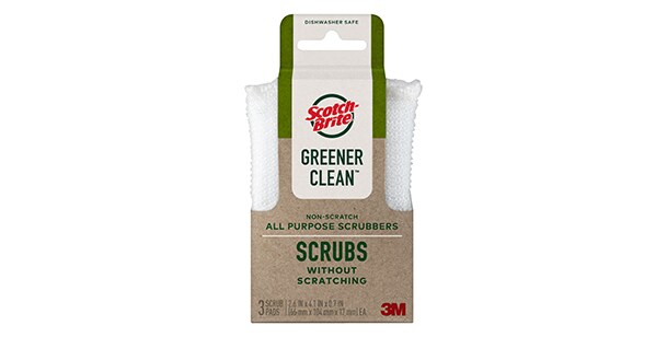 Scotch-Brite® Greener Clean™ Non-Scratch All Purpose Scrubbers
