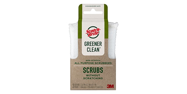 Scotch-Brite® Greener Clean™ Non-Scratch All Purpose Scrubbers
